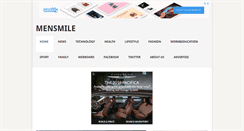 Desktop Screenshot of mensmile.com